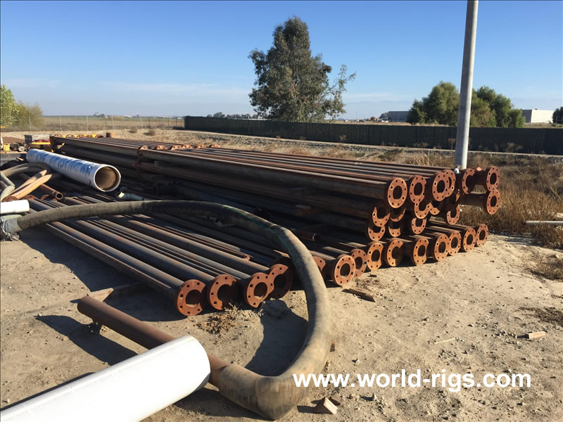 1000 Ft of 6" ID of Flanged Drill Pipe for Sale